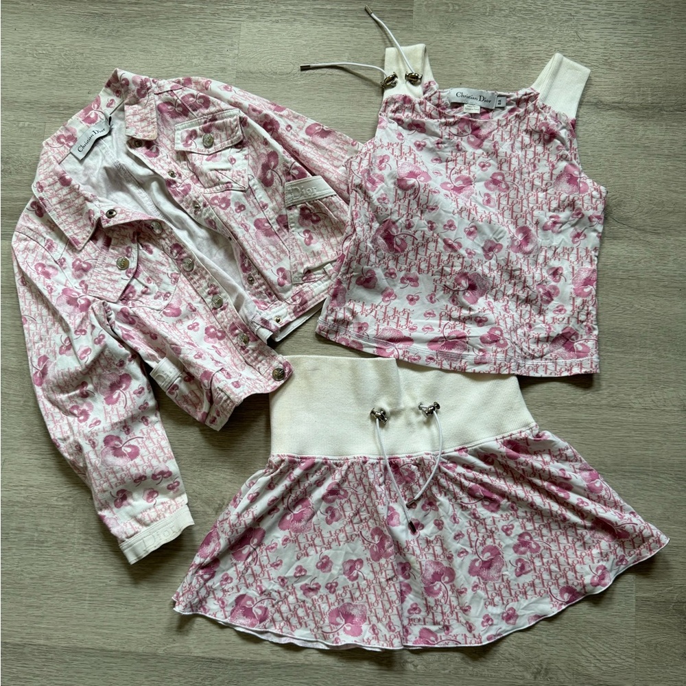 Christian Dior Y2K John Galliano vintage cherry blossom